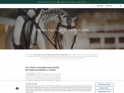 laherraduracentrohipico.es snapshot