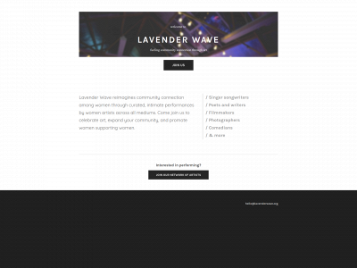 www.lavenderwave.org snapshot