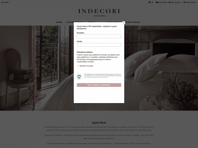 indecori.lt snapshot