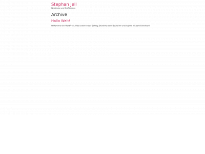 stephanjell.com snapshot