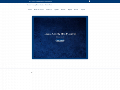 lavacacountyfloodcontrol.com snapshot