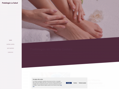 lasaludpodologia.com snapshot