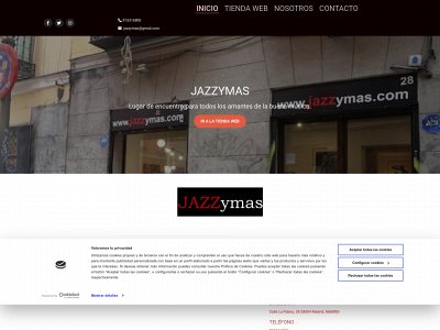 jazzymas.es snapshot