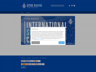 citusmarine.com snapshot