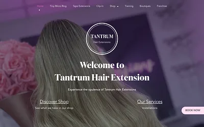 tantrumhairextensions.com snapshot