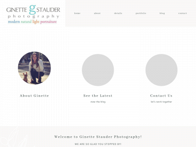 ginettestauder.com snapshot
