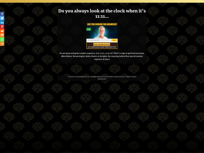 numerology-zone.com snapshot