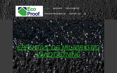 ecoproof.dk snapshot