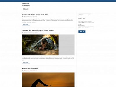 spartanpolymath.com snapshot