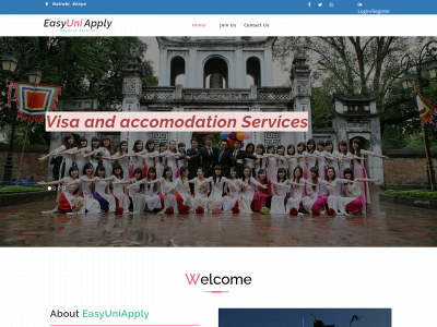 easyuniapply.com snapshot
