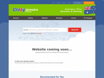 sheedycontracting.com.au snapshot