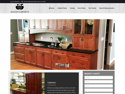 avalon-cabinets.com snapshot