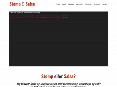 stompogsalsa.dk snapshot
