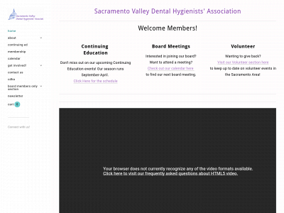 www.sacvalleydha.org snapshot