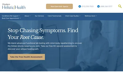 modernholistichealth.com snapshot