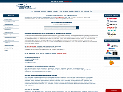 witgoedserviceonderdelen.nl snapshot