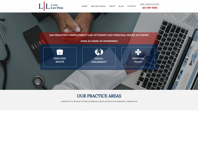 leonelawfirm.com snapshot