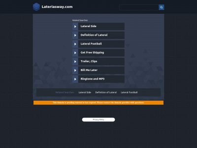 lateriasway.com snapshot