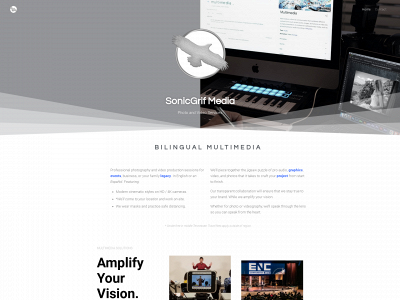 sonicgrifmedia.com snapshot