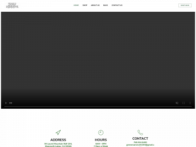 greenmammoth.com snapshot