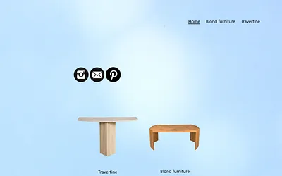 travertine-blondfurniture.com snapshot