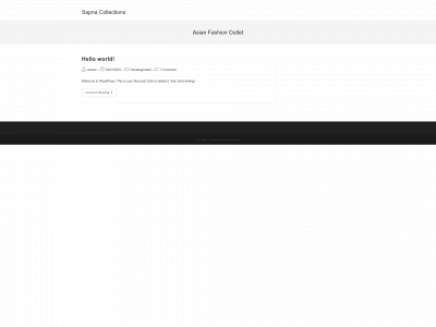 sapnacollections.co.uk snapshot