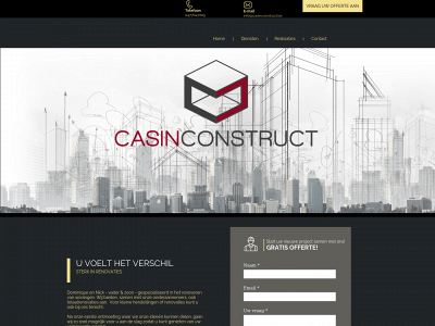 casinconstruct.be snapshot