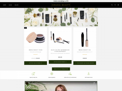 ghazalbeauty.nl snapshot