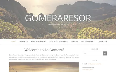 gomeraresor.se snapshot