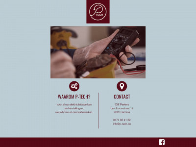 p-tech.be snapshot