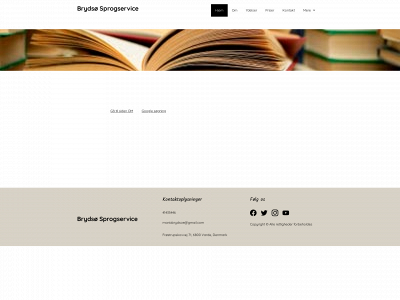 brydsoesprogservice.dk snapshot