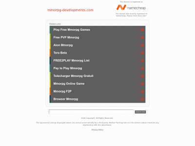 mmorpg-developments.com snapshot