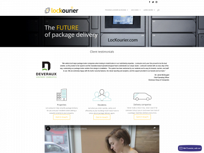 lockourier.ca snapshot