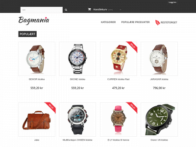 bagmania.co.uk snapshot