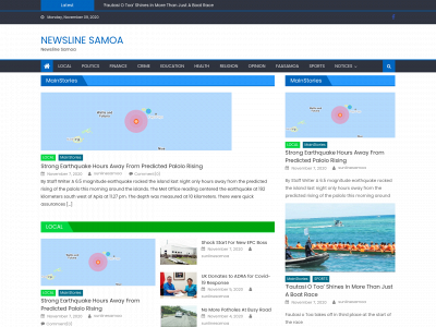 newslinesamoa.com snapshot