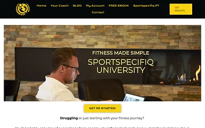 sportspecifiquniversity.com snapshot