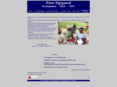 petersigsgaard.dk snapshot