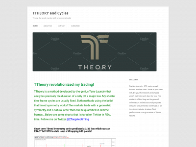 ttheoryandcycles.com snapshot