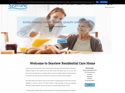 seaviewresthome.co.uk snapshot