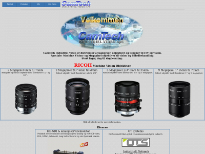 camtech.dk snapshot