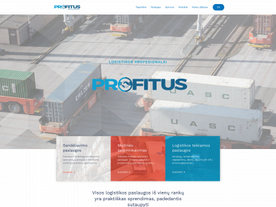 profituslogistics.com snapshot