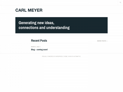 carlmeyer.co.nz snapshot