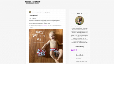 mommatomany.com snapshot