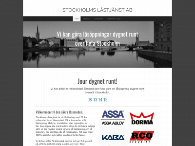 stockholmslastjanst.se snapshot