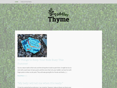 toddlerthyme.com snapshot