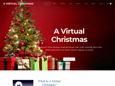 www.avirtualchristmas.com snapshot
