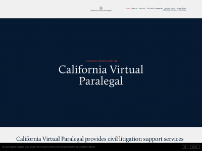californiavirtualparalegal.com snapshot