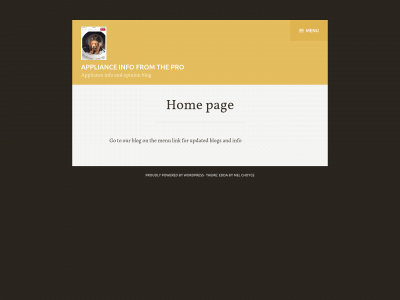 applianceinfofromthepro.com snapshot