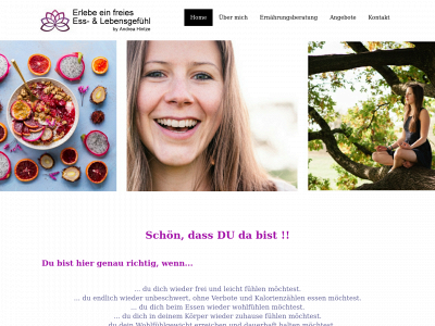 andreahintze.de snapshot