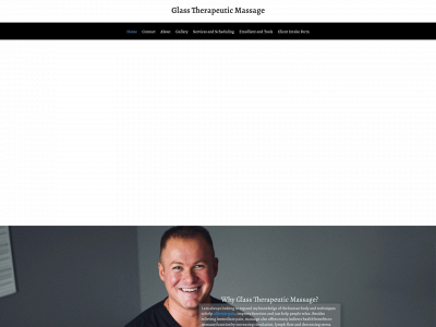 glasstherapeuticmassage.com snapshot